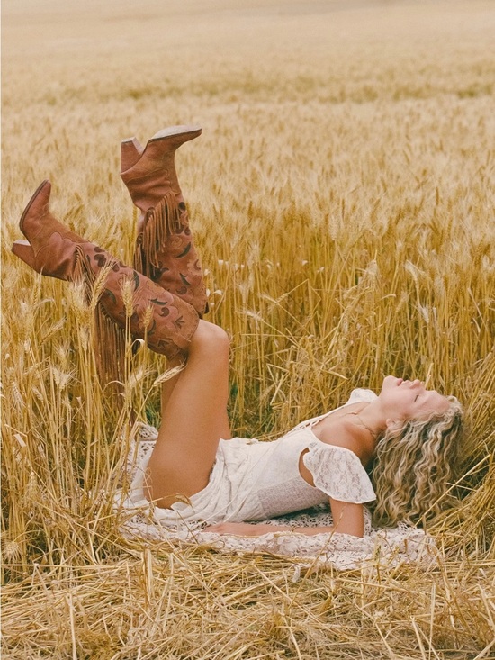 Spell Shoes - Spell Sannah Brown Fringe Boots